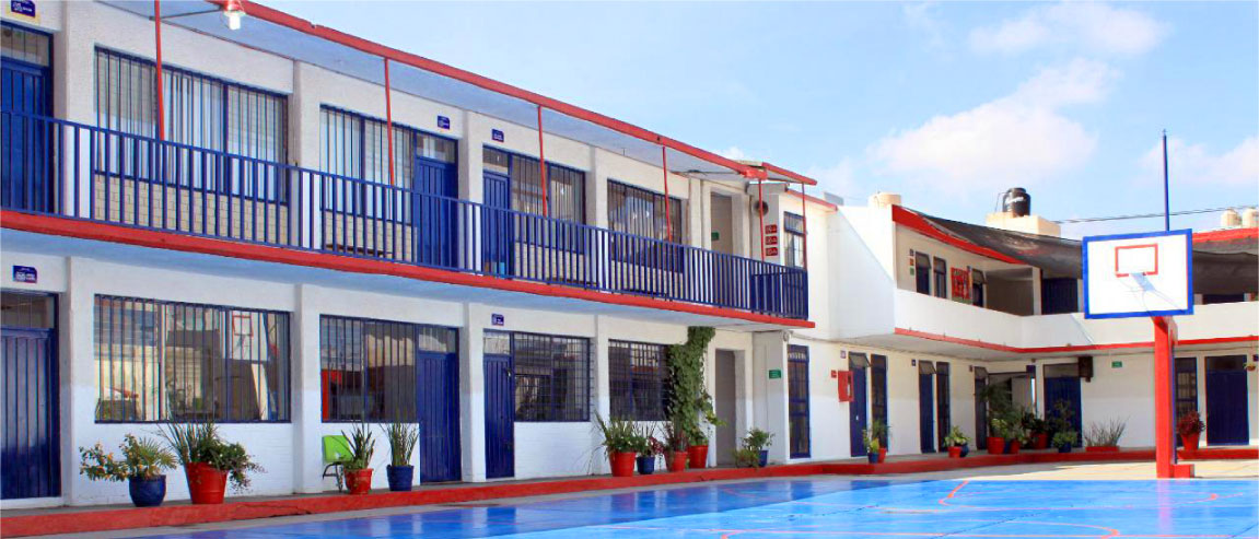 Instalaciones del Colegio Franciscano Neza